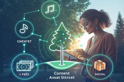 content repurposing flowchart from one asset to many formats